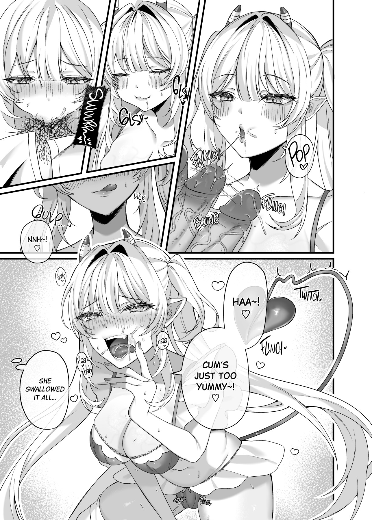 Hentai Manga Comic-Master, Gimme Your Cum!-Read-10